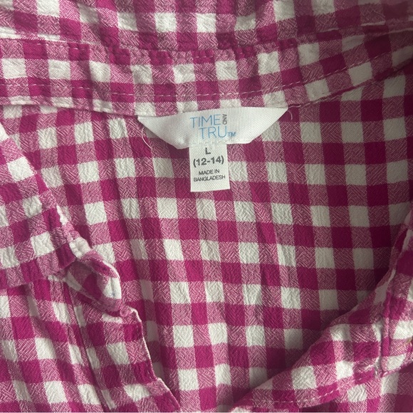 Time & tru large plaid tank top women’s - Picture 2 of 2